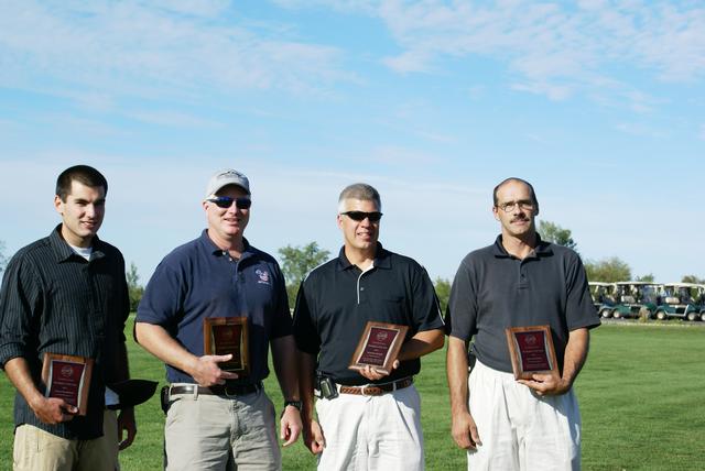 2011 Franklin County Firefighter of the Year recipients:
Aaron Donalson, John Derby, Brendan Keough, and John Duchaine